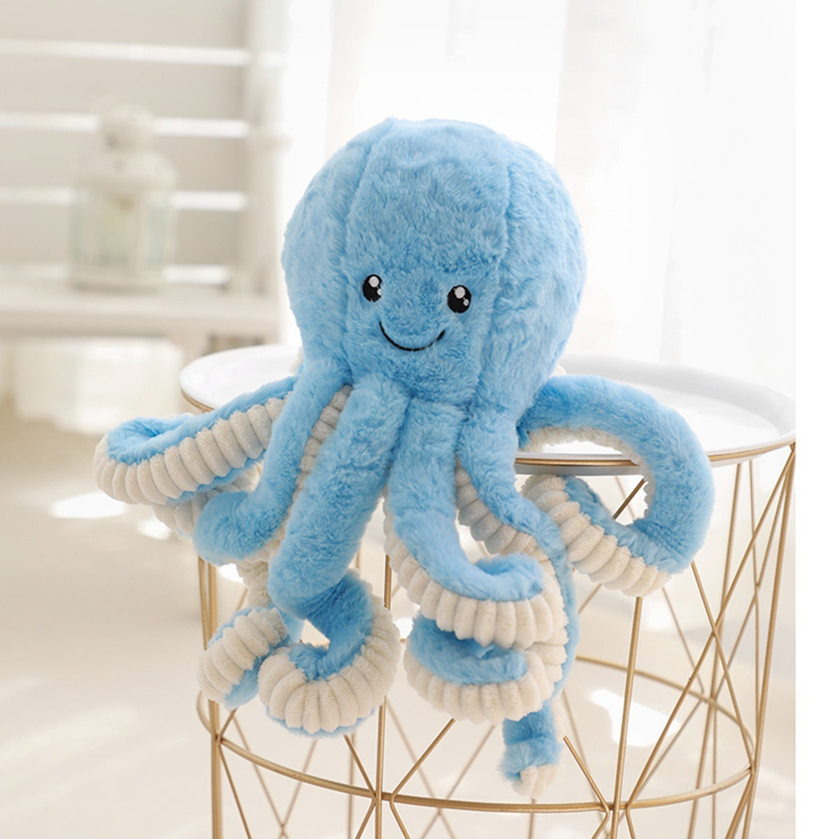 Cute Cartoon Octopus Stuffed Animals Octopus Plush Doll Toys Octopus Plushies Toys Gift Sea Stuffed Toys for Kids and Lovers Home Decor