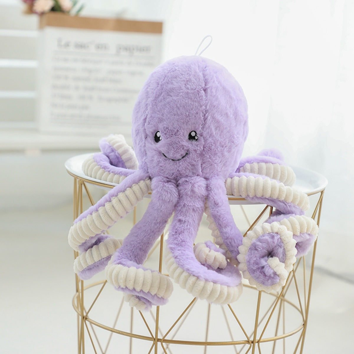 Cute Cartoon Octopus Stuffed Animals Octopus Plush Doll Toys Octopus Plushies Toys Gift Sea Stuffed Toys for Kids and Lovers Home Decor